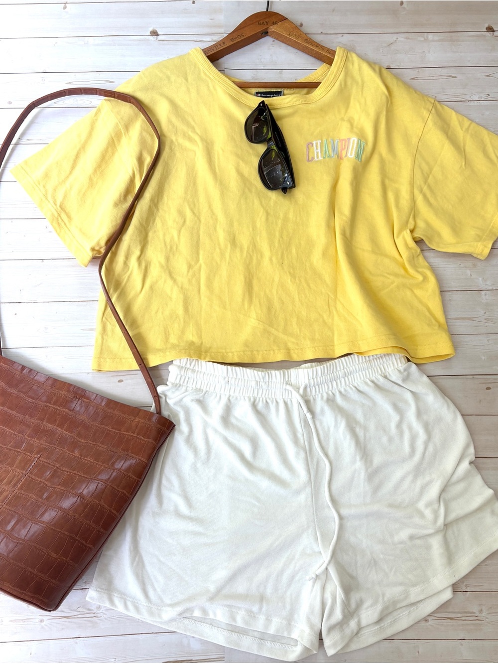 Wilfred stretch waist shorts